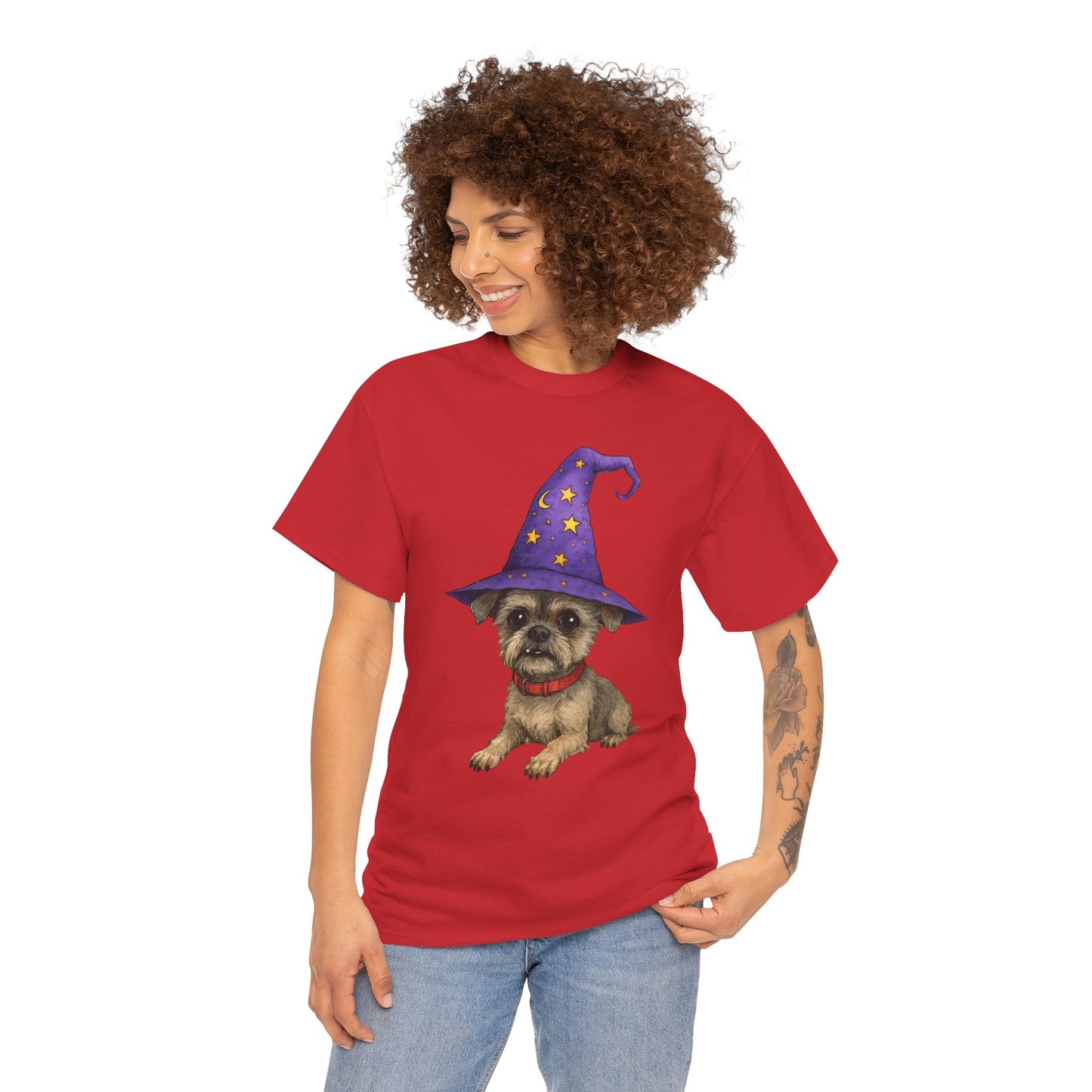 Funny Shorkie Wizard Unisex Tee