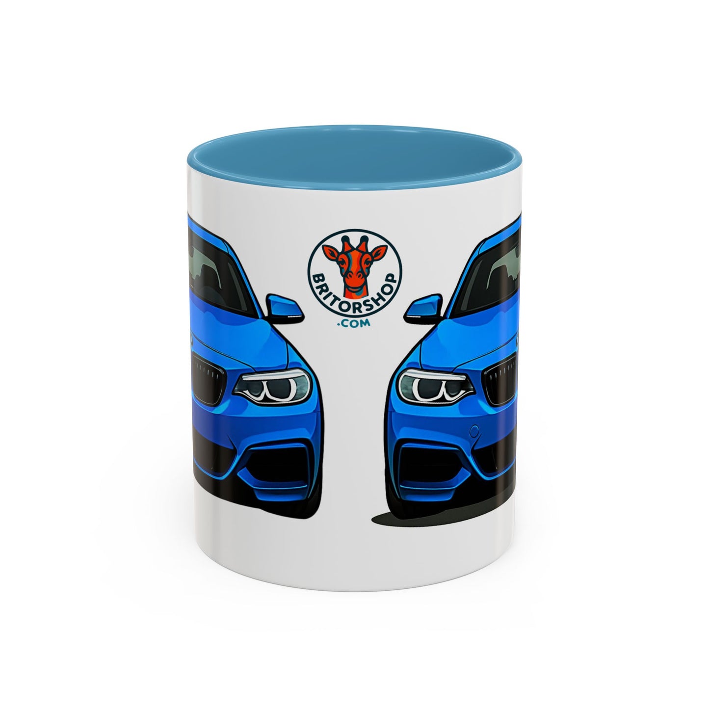 Coffee Mug - Bmw M240i F22 B58 M Performance Estoril Blue Design