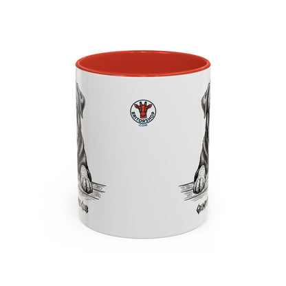  Grumpy Rottweiler Coffee Club — Art Print / Mug