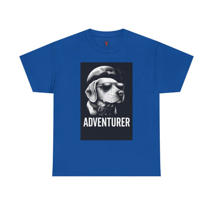 Adventure Beagle Unisex T-Shirt - Moon Night Outdoors