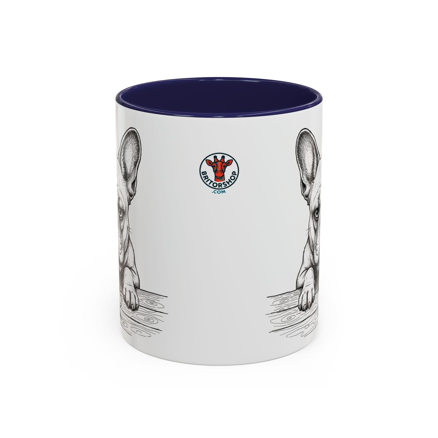 Grumpy French Bulldog Coffee Club —  Mug