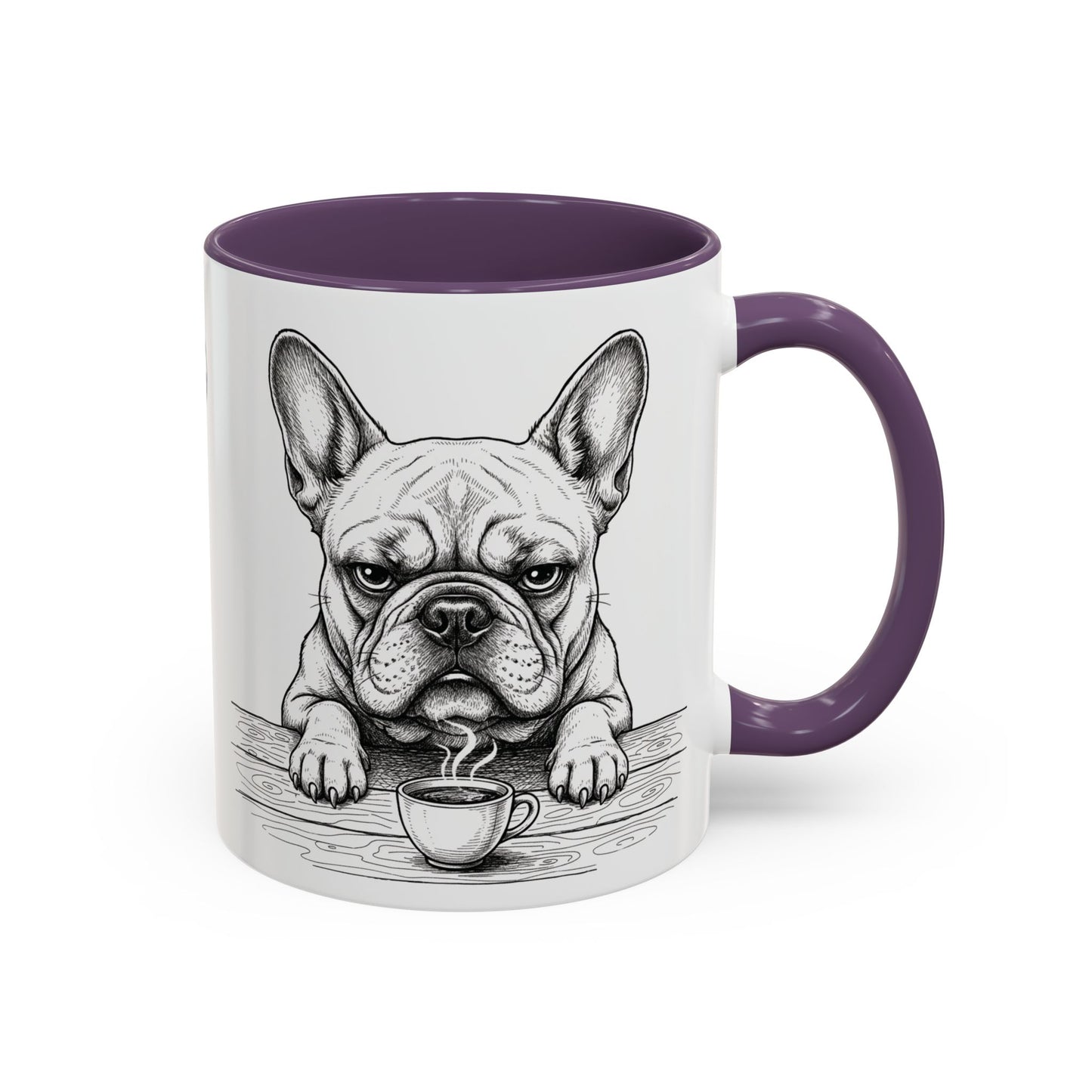 Grumpy French Bulldog Coffee Club —  Mug