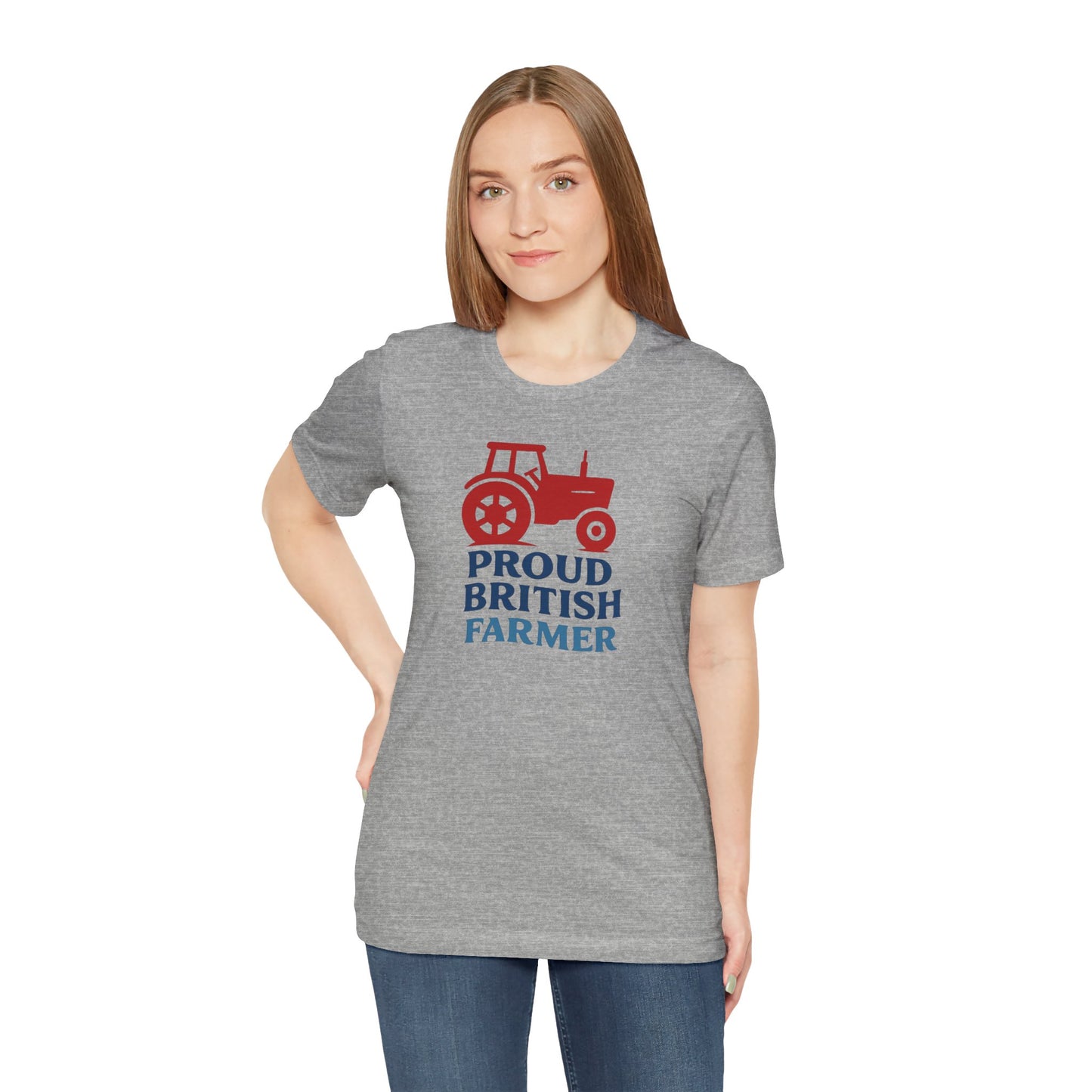 Unisex Tee - Proud British farmer