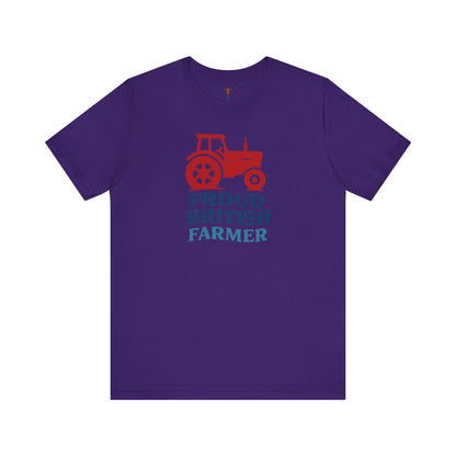 Unisex Tee - Proud British farmer