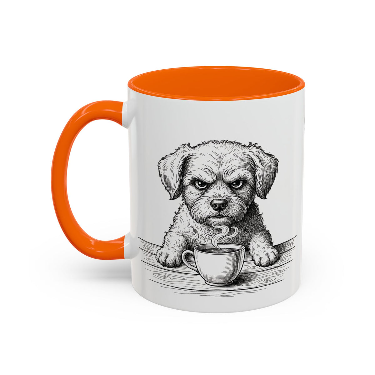 Grumpy Maltese Coffee Club — Art Print / Mug
