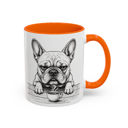 Grumpy French Bulldog Coffee Club —  Mug