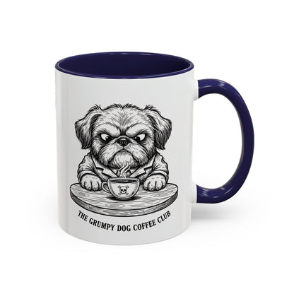 Grumpy Shih Tzu Coffee Club — Art Print / Mug