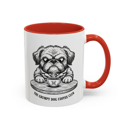 Grumpy Shih Tzu Coffee Club — Art Print / Mug