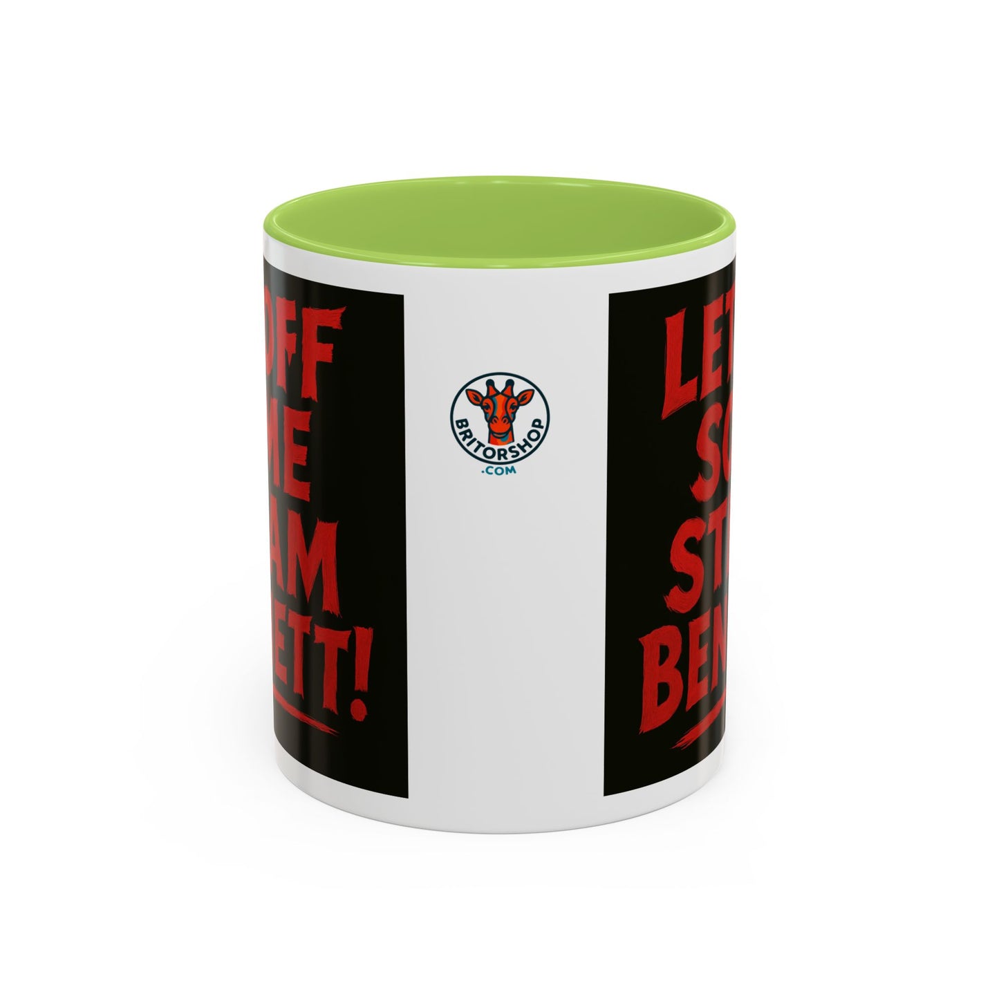 Bold Statement Coffee Mug - Let Off Some Steam Bennett! - Funny Gift, Coffee Lover Gift, Office Mug, Unique Mug, Personalized Cup