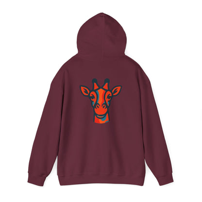 Hooded Sweatshirt Giraffe Head Logo Britor Shop Classy Design