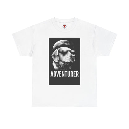 Adventure Beagle Unisex T-Shirt - Moon Night Outdoors