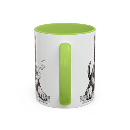 Grumpy Doberman Coffee Club — Art Print / Mug