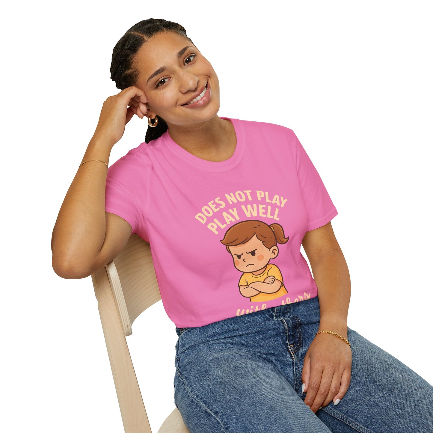 Funny Grumpy Child Unisex T-Shirt