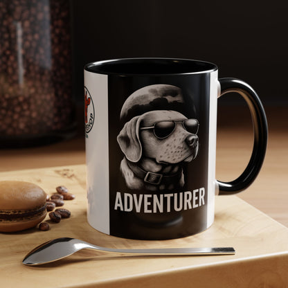 Adventure Dog Beagle Accent Coffee Mug, Unique Gift for Dog Lovers, Funny Pet Mug, Perfect for Birthdays or Holidays, Travel Coffee Cup, Gift [...]