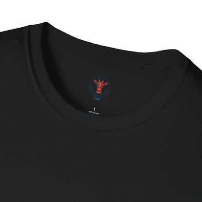 Minimal Crown Chest-Embroidered T-Shirt