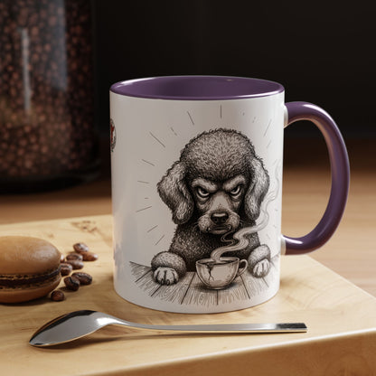 Grumpy Poodle Coffee Club — Art Print / Mug /