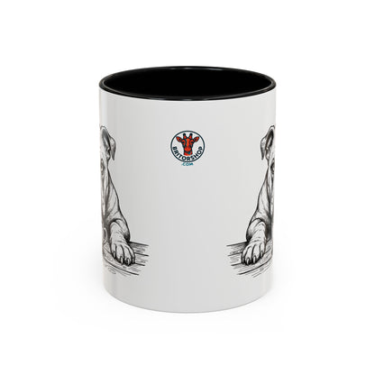 Grumpy Bulldog Coffee Club — Art Print / Mug /
