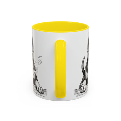 Grumpy Doberman Coffee Club — Art Print / Mug