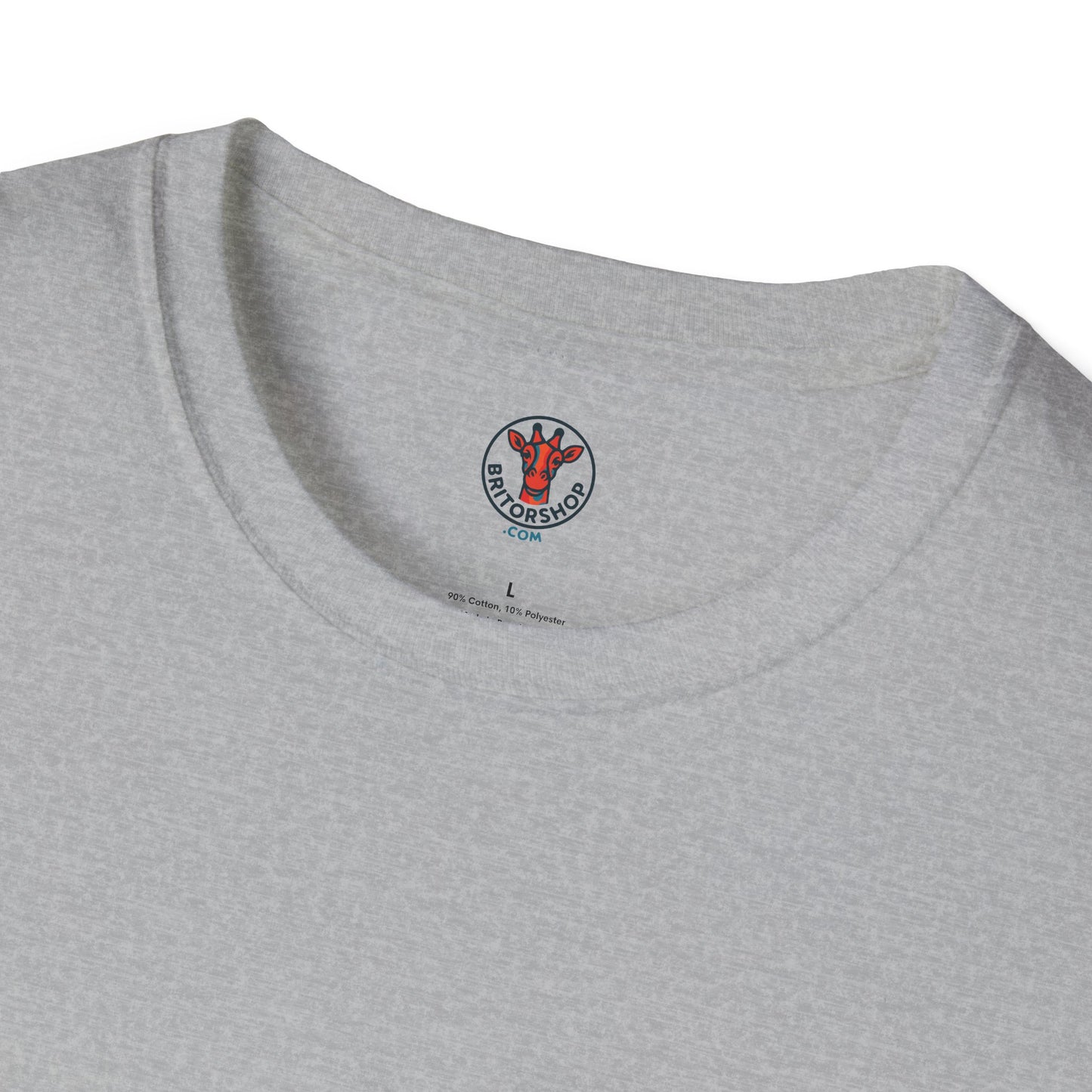 Minimal Crown Chest-Embroidered T-Shirt