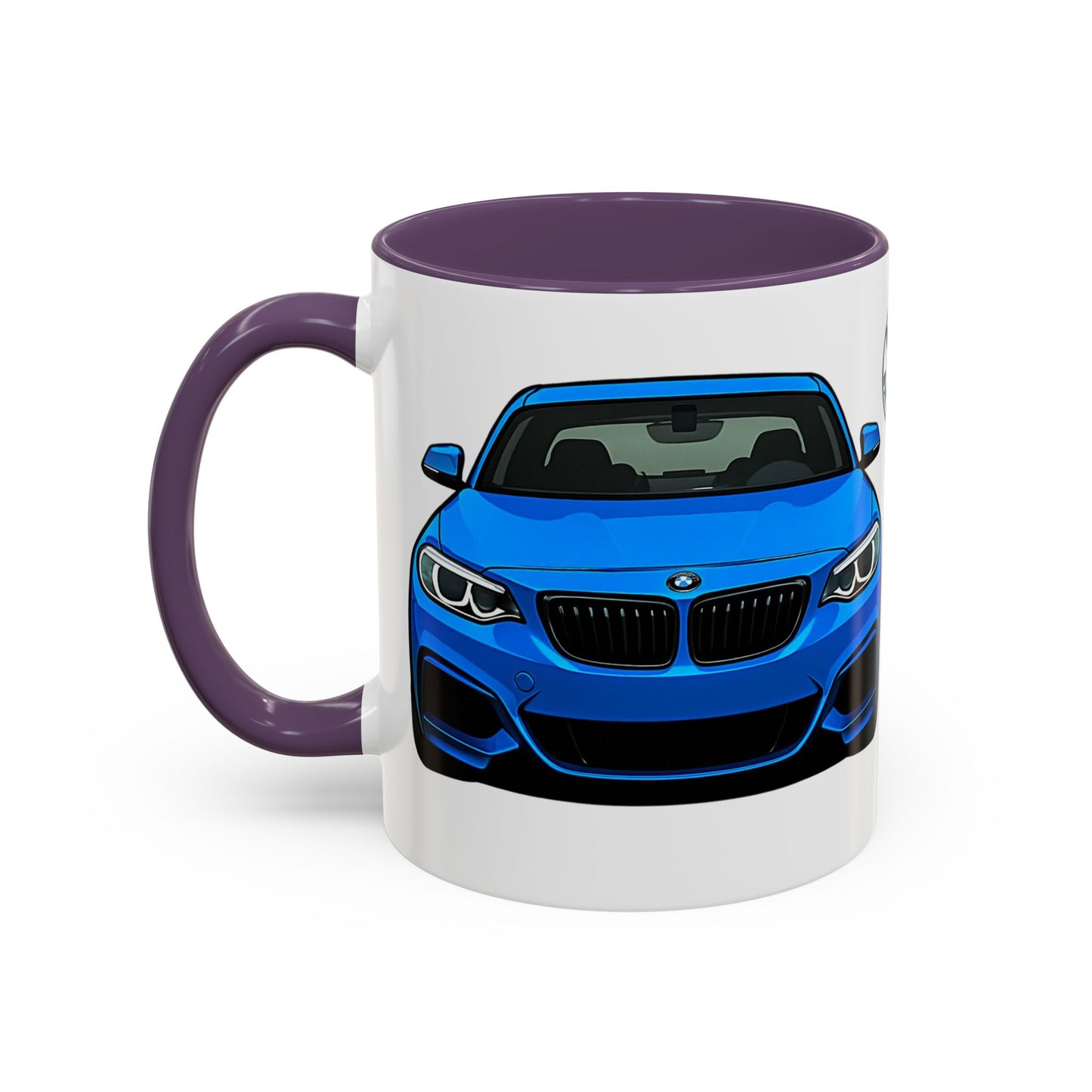 Coffee Mug - Bmw M240i F22 B58 M Performance Estoril Blue Design