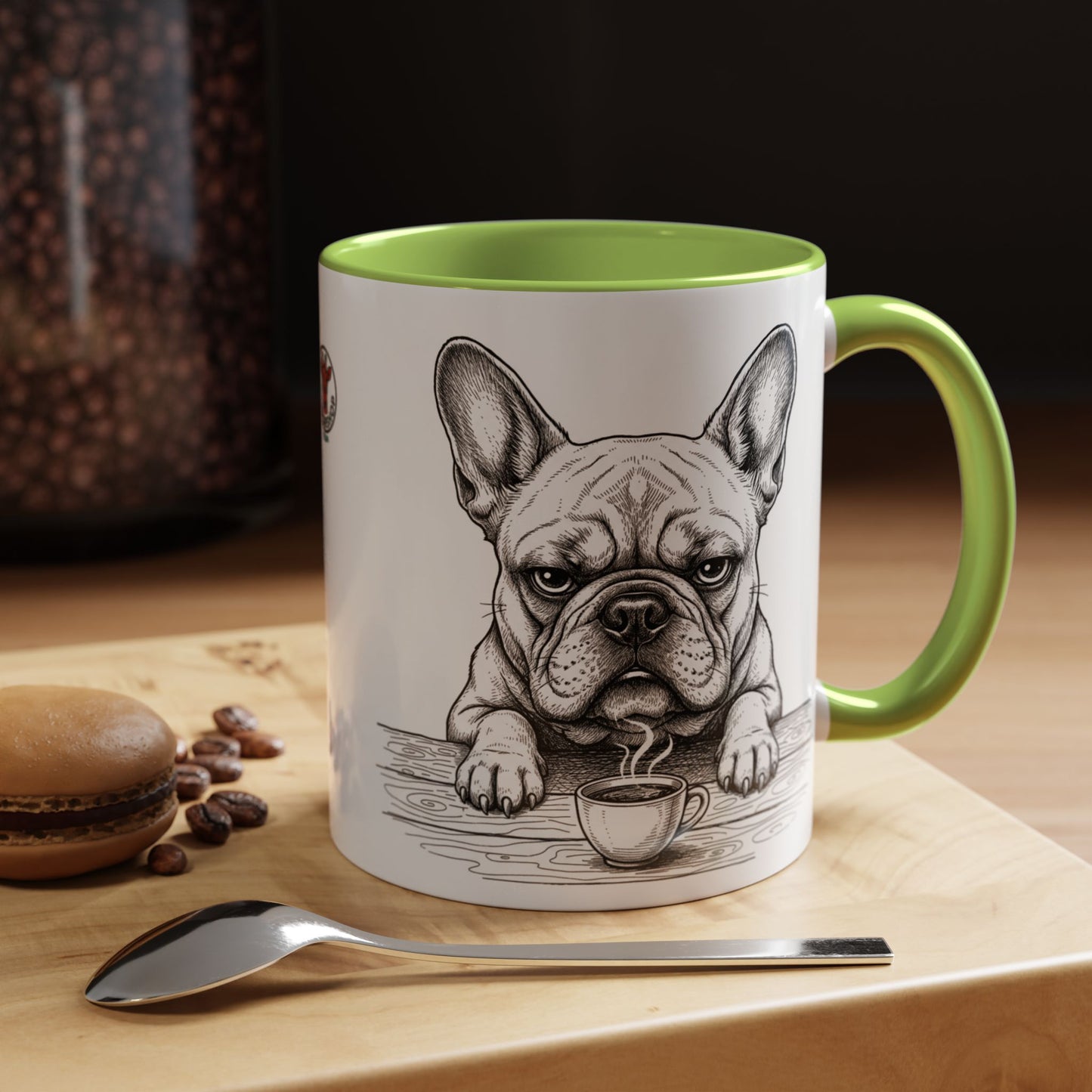 Grumpy French Bulldog Coffee Club —  Mug