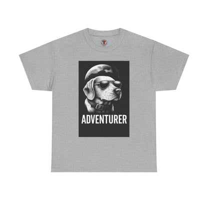 Adventure Beagle Unisex T-Shirt - Moon Night Outdoors