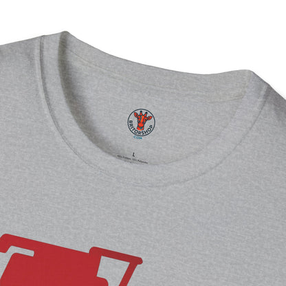 Farmer T-Shirt - Proud British Farmer, Combine Harvester Design