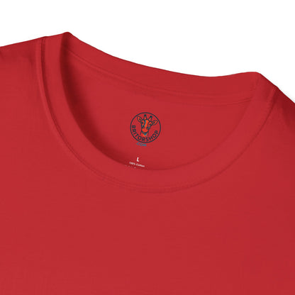 Minimal Crown Chest-Embroidered T-Shirt