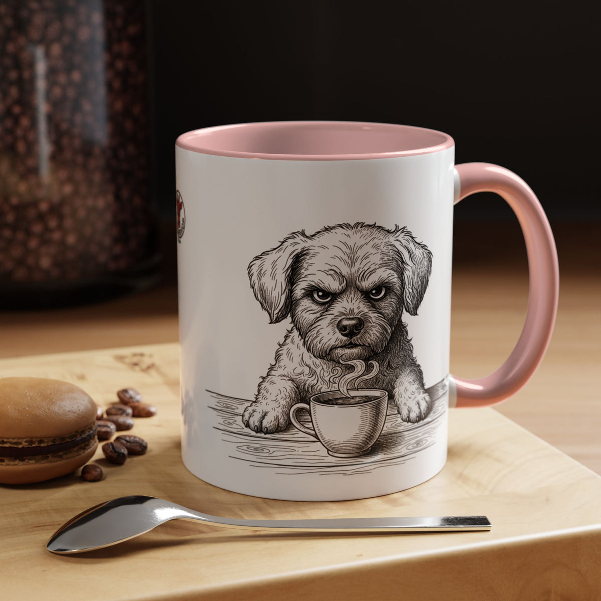 Grumpy Maltese Coffee Club — Art Print / Mug