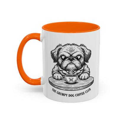 Grumpy Shih Tzu Coffee Club — Art Print / Mug