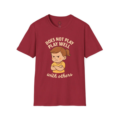 Funny Grumpy Child Unisex T-Shirt