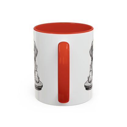 Grumpy Golden Retriever Coffee Club — Art Print / Mug