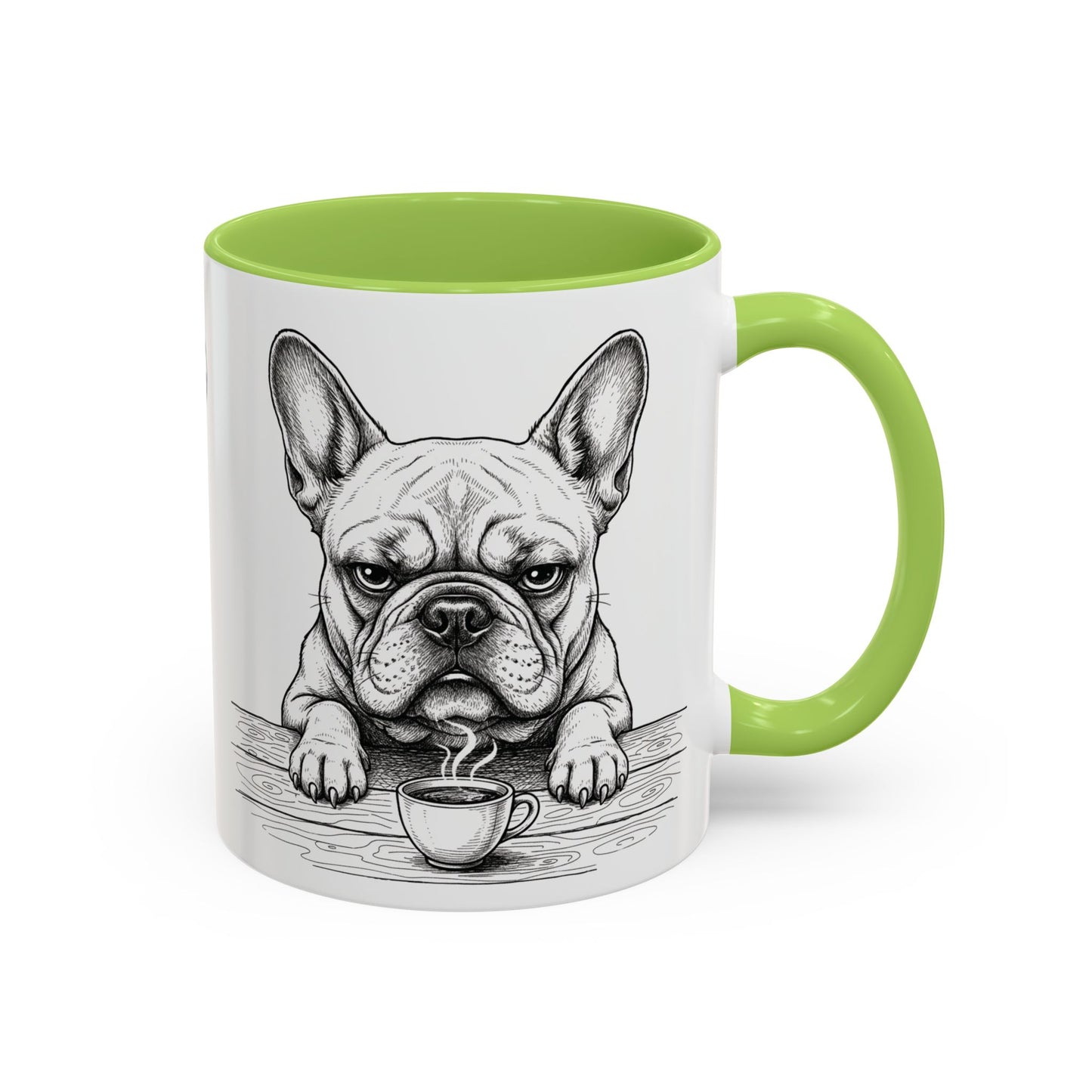 Grumpy French Bulldog Coffee Club —  Mug