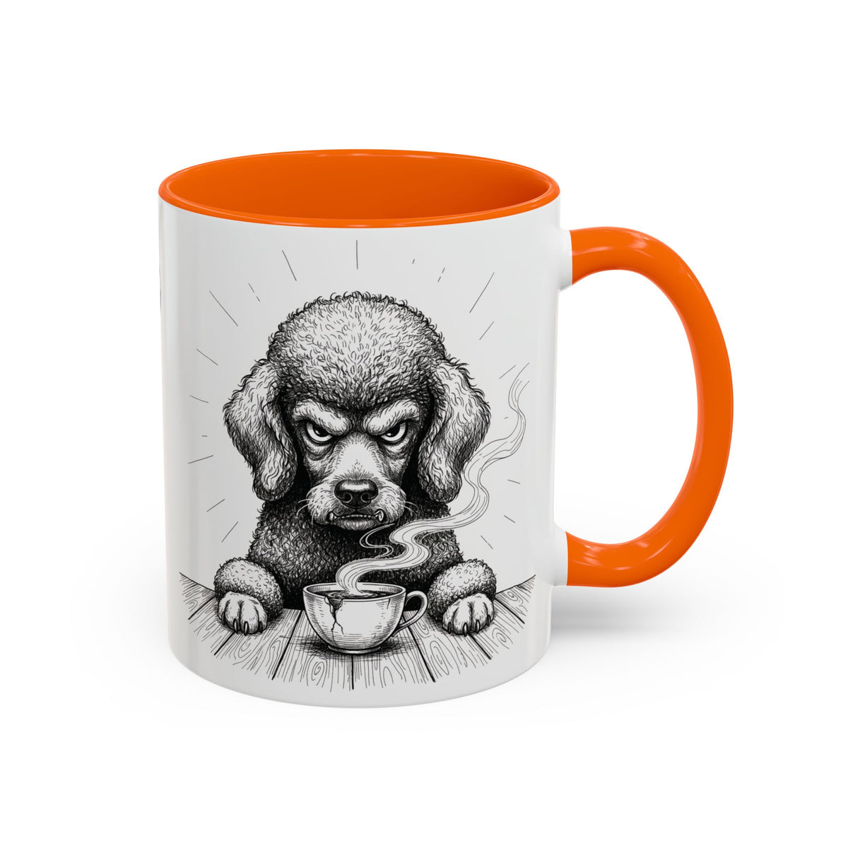 Grumpy Poodle Coffee Club — Art Print / Mug /