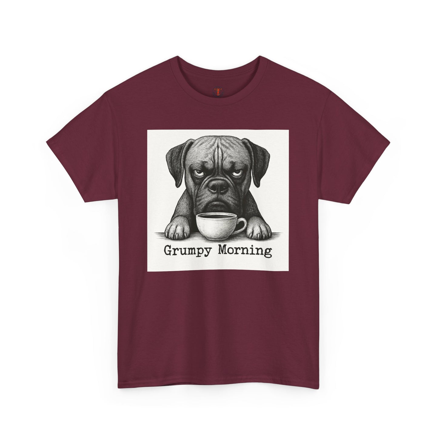 Dog Lover Tee - Funny Grumpy Boxer Dog Unisex T-Shirt