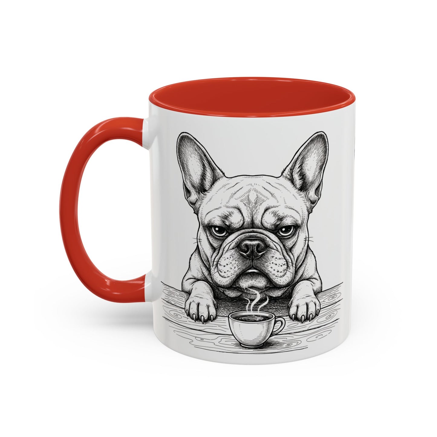 Grumpy French Bulldog Coffee Club —  Mug