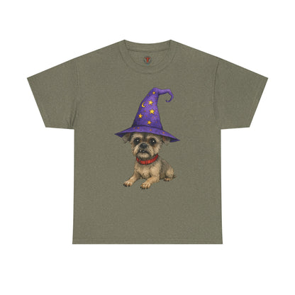 Funny Shorkie Wizard Unisex Tee