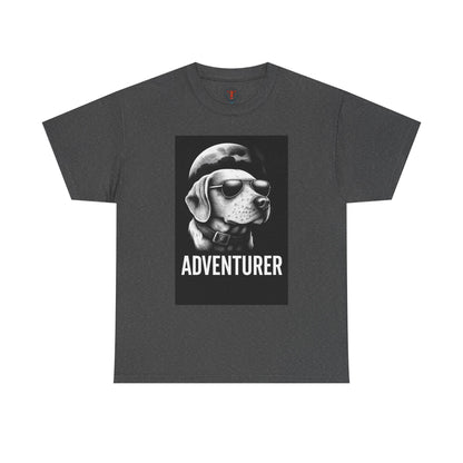 Adventure Beagle Unisex T-Shirt - Moon Night Outdoors