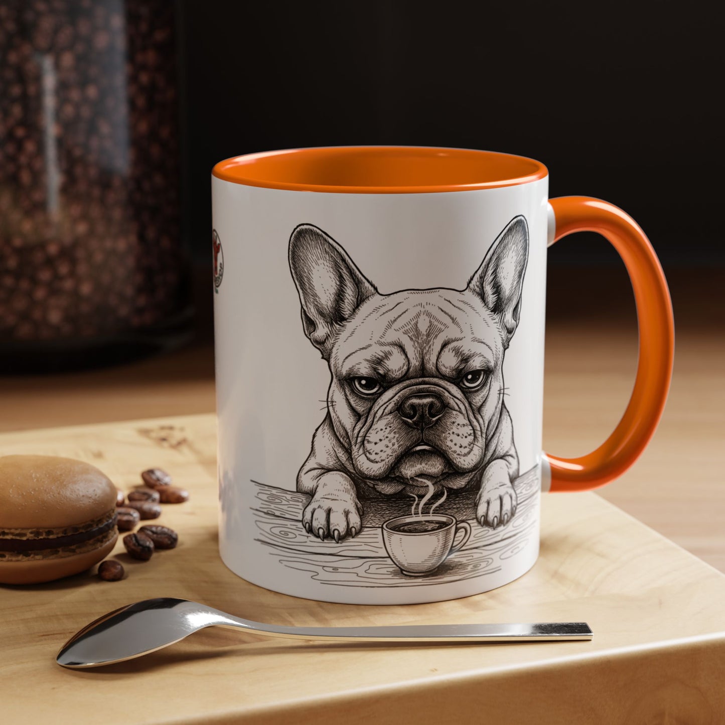 Grumpy French Bulldog Coffee Club —  Mug
