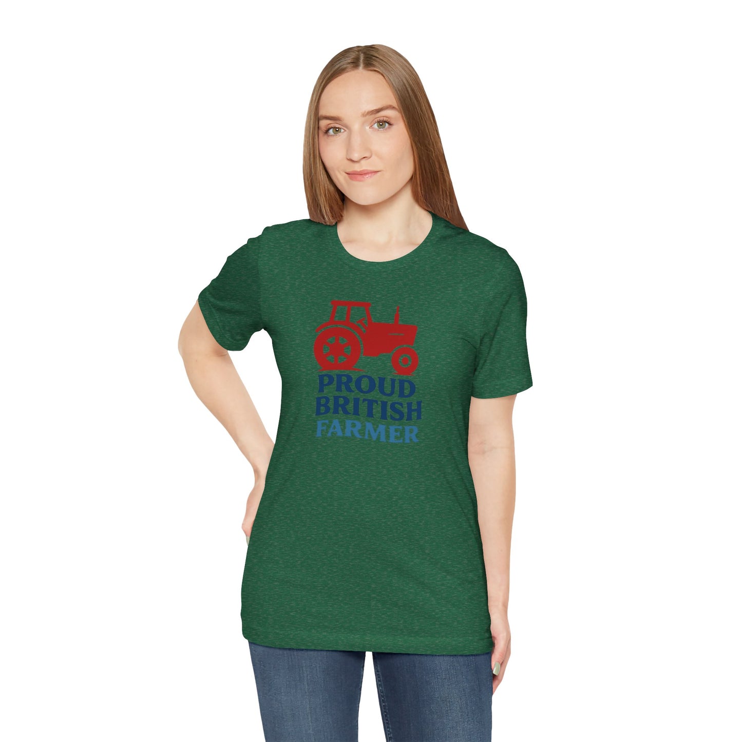 Unisex Tee - Proud British farmer