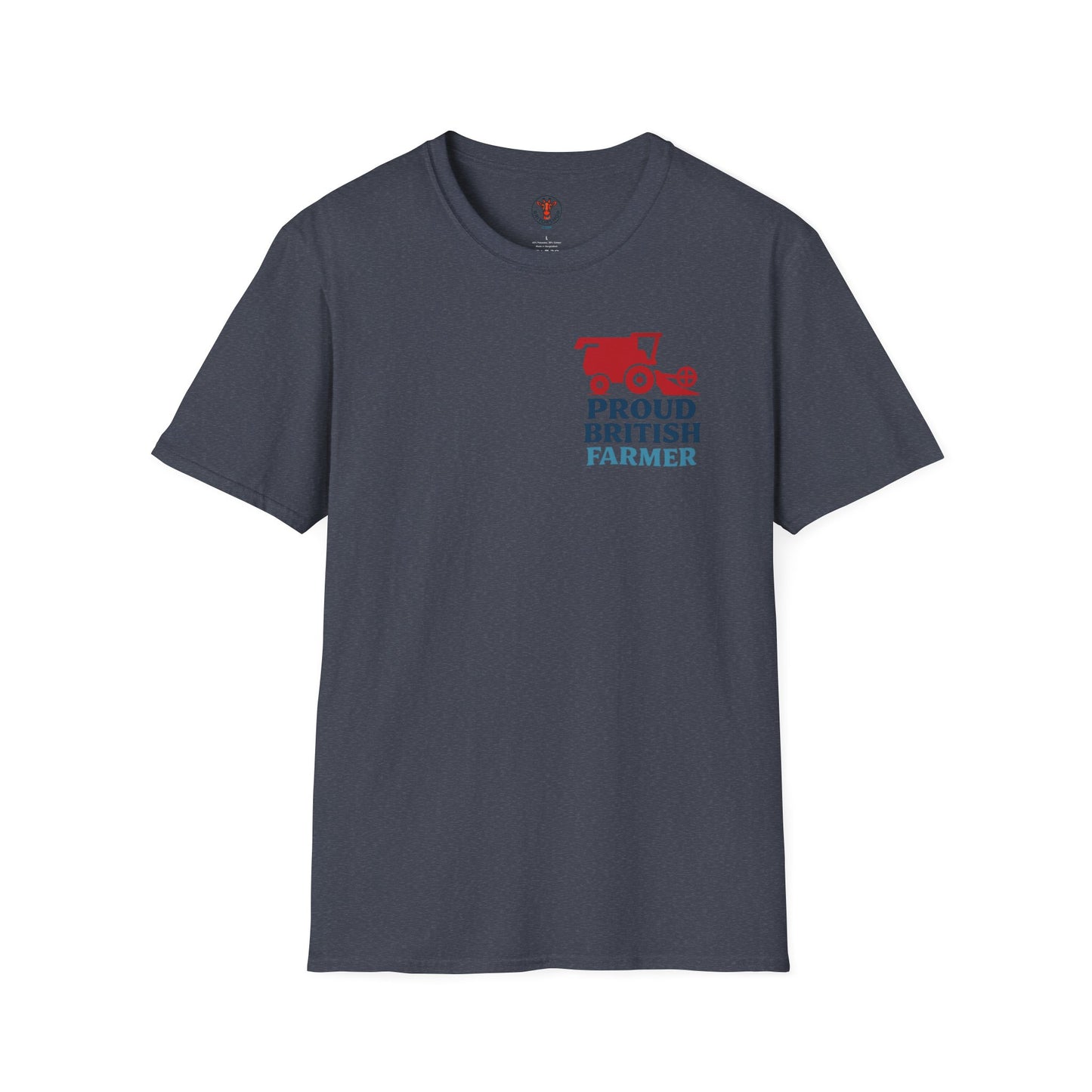 British Farmer T-Shirt, Proud Combine Harvester
