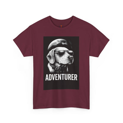 Adventure Beagle Unisex T-Shirt - Moon Night Outdoors