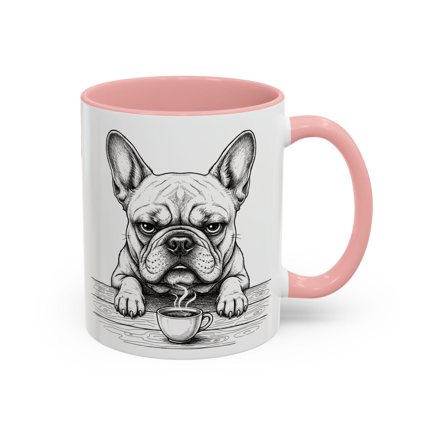 Grumpy French Bulldog Coffee Club —  Mug