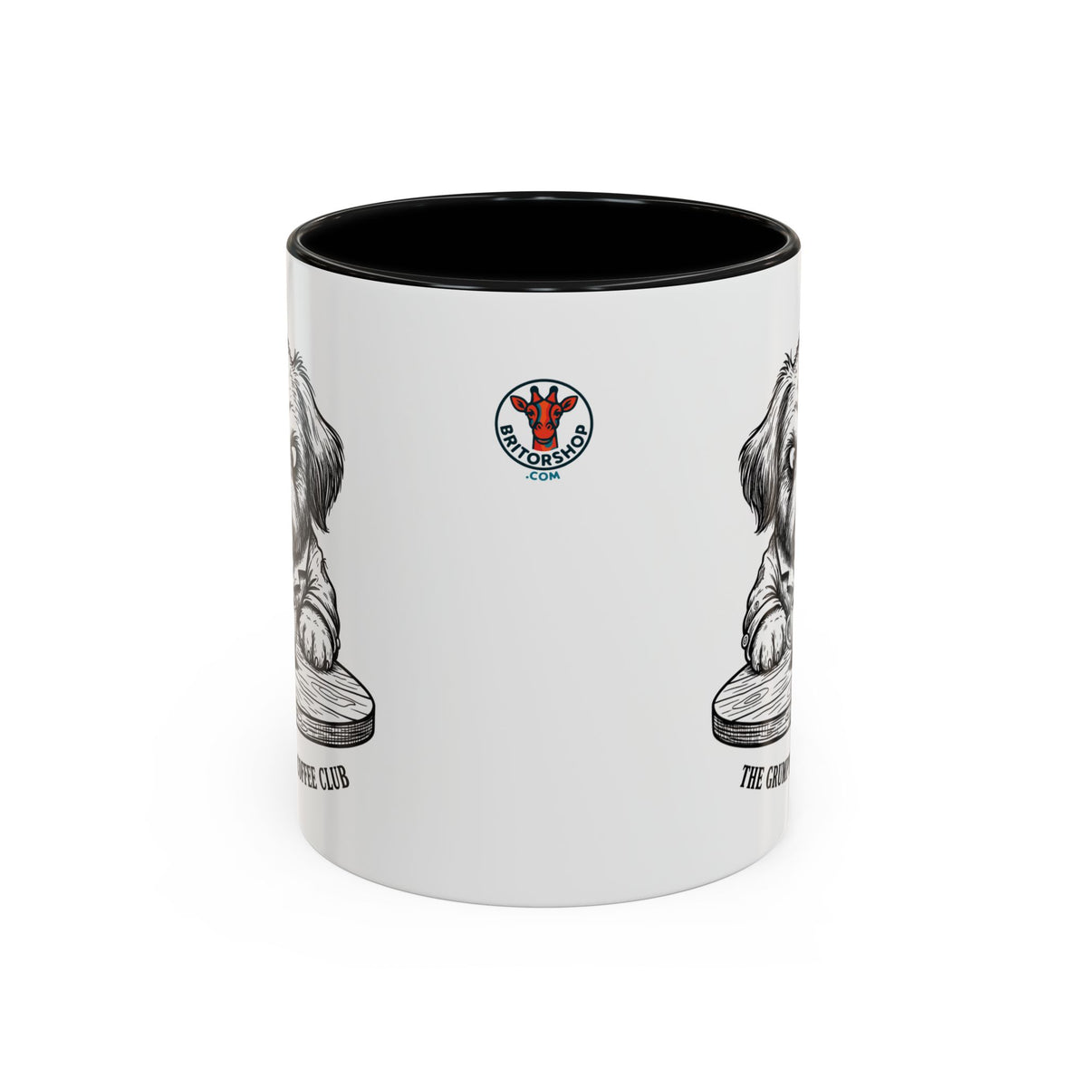 Grumpy Shih Tzu Coffee Club — Art Print / Mug