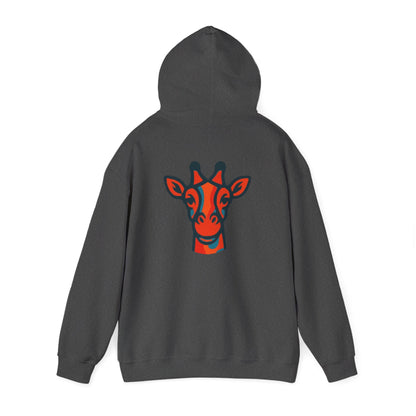 Hooded Sweatshirt Giraffe Head Logo Britor Shop Classy Design