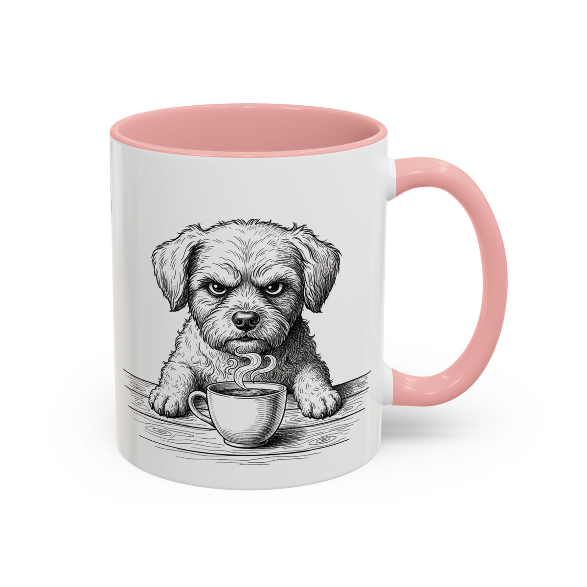 Grumpy Maltese Coffee Club — Art Print / Mug