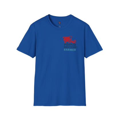 British Farmer T-Shirt, Proud Combine Harvester