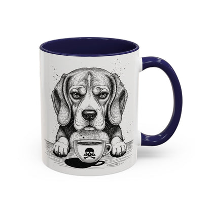 Grumpy Beagle Coffee Club — Art Print / Mug /