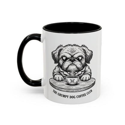 Grumpy Shih Tzu Coffee Club — Art Print / Mug