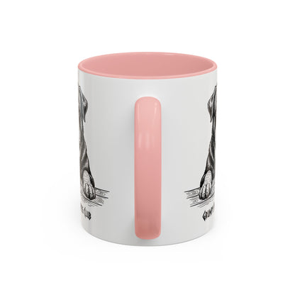  Grumpy Rottweiler Coffee Club — Art Print / Mug
